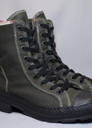 Ботинки converse chuck taylor outsider hi leather женские высокие кеды оригинал 38р/24.7см1 фото