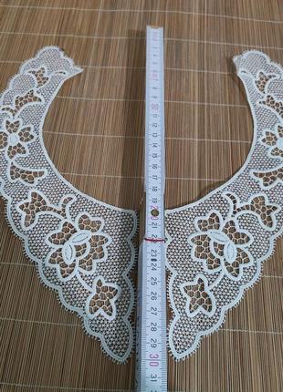 Кружевной воротничок двойной