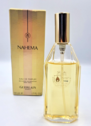 Nahema guerlain 50ml eau de parfum recharge vaporisateur spray fefill