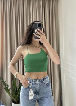 Топ на бретелях zara