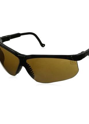 Окуляри тактичні howard leight by honeywell genesis sharp-shooter anti-glare shooting glasses, espresso lens