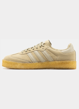 Мужские сникерсы adidas samba x r.fieg &amp; clarks core beige.