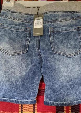 Primark джинсові шорти на хлопчика 7/8 років нові виміри2 фото