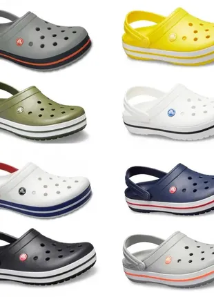 Чоловічі крокси crocs сабо crocband р. 36-471 фото