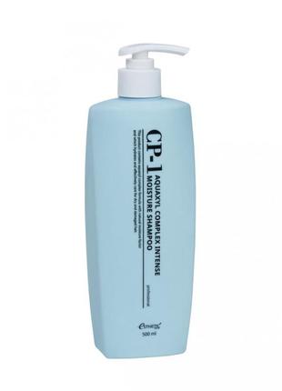 Увлажняющий шампунь для волос esthetic house cp-1 aquaxyl complex intense moisture shampoo 500 мл