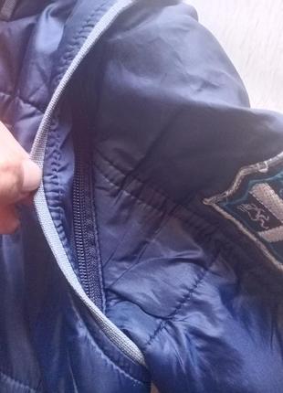 Демісезонна куртка-жилетка на хлопчика 6-8 років.7 фото