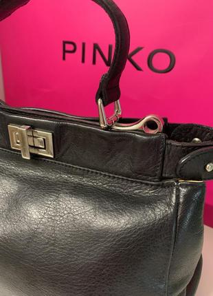 Брендовая кожаная сумка borse in pelle