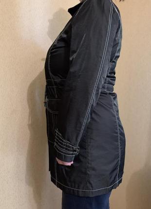 Плащ ветровка с капюшоном 4