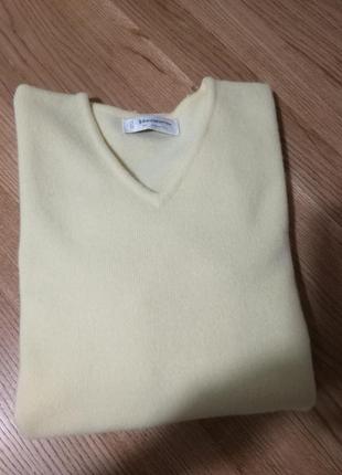 Фирменный стильный качественный натуральный шерстяной свитер туника.8 фото