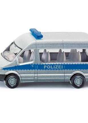 Автомодель siku поліцейський фургон (804)