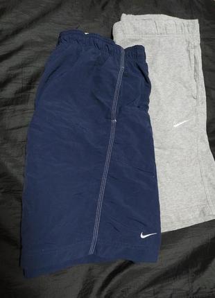 Вінтажні нейлонові коттонові шорти nike vintage