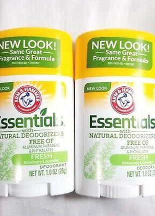 Дезодорант arm&hammer essentials unscented розмарин и лаванда 71г