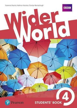 Комплект   wider world 4, student's book + workbook / підручник + зошит англійської мови3 фото