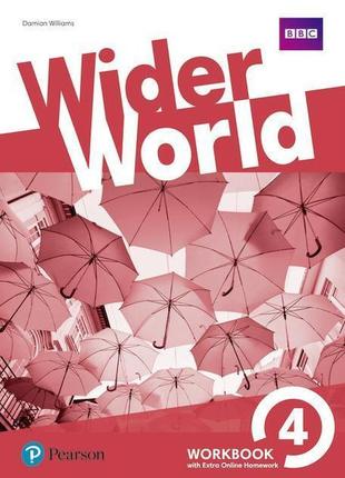 Комплект   wider world 4, student's book + workbook / підручник + зошит англійської мови2 фото