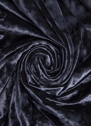 Тканина оксамит li v-29 синій