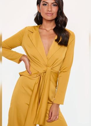 Яскравий гірчичний комбінезон missguided