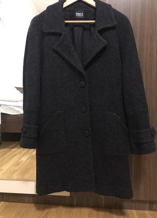 Пальто 100% шерсть италия (twin-set, max mara, pinko)2 фото