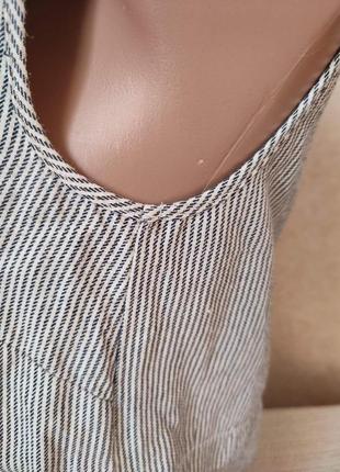 Сукня сарафан у смужку4 фото