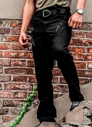 Тактичні штани soft shell s.archon ix9 black 2xl чоловічі5 фото