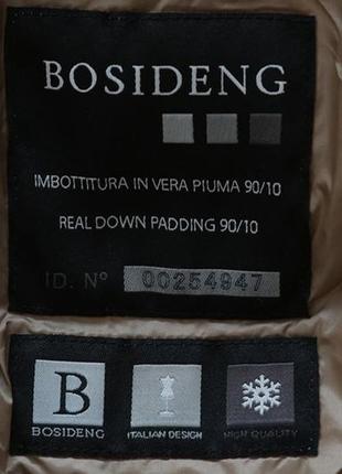 Пуховик преміум класу bosideng, коричневого кольору, італійський дизайн.5 фото