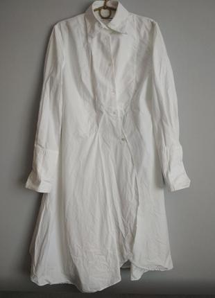 Wright le chapelain оригинальное авангардное платье-рубашка7 фото
