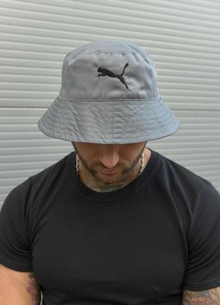 Панама puma серая