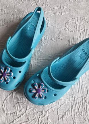 Дитячі для дівчинки оригінальні крокси сабо босоніжки crocs3 фото