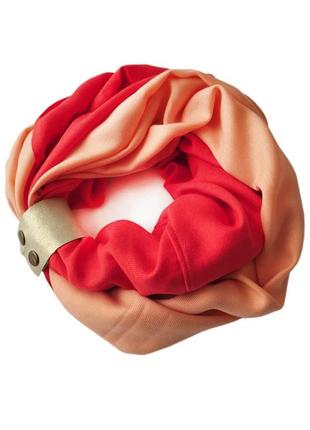 Кашемировый шарф"милан ", шарф снуд, зимний женский шарф, большой женский шарф3 фото