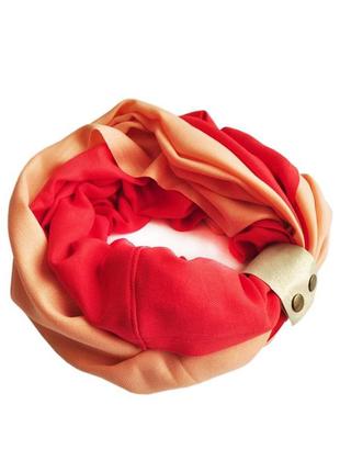 Кашемировый шарф"милан ", шарф снуд, зимний женский шарф, большой женский шарф4 фото