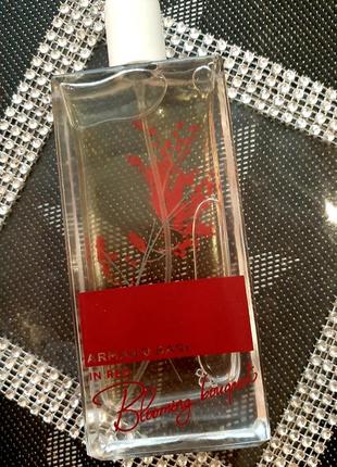 Тестер-оригинал! в единственном екземпляре  изысканный парфюм armand basi in red blooming bouquet 100ml абсолютно новый2 фото
