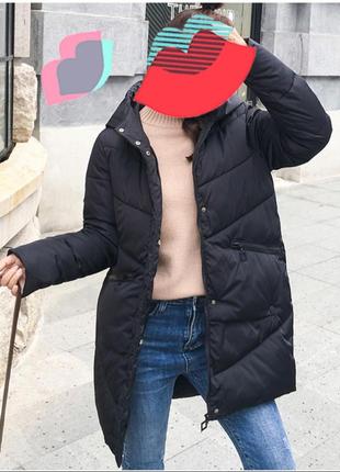 Куртка зимова зимова зима парку пуховик холлофайбер тепла модний тренд 20205 фото