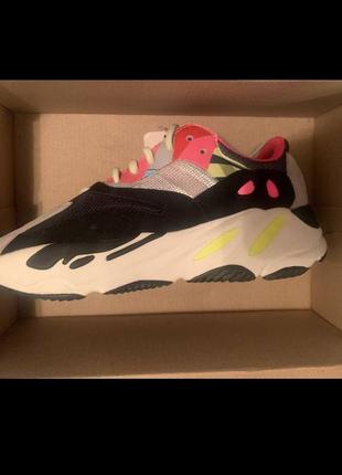 Кроссовки adidas yeezy boost 700 black grey pink адедас зе изы 7006 фото