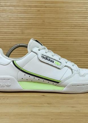 Кожаные кроссовки adidas continental 80 размер 36,5 (23 см.)2 фото