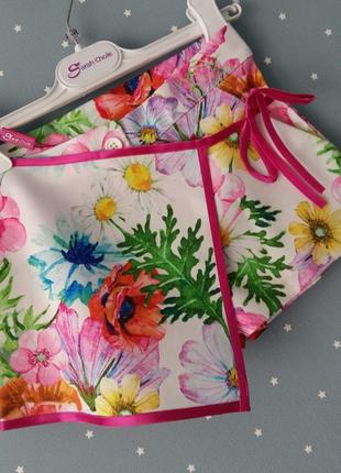 Шорты-юбка sarah chole (италия) на 3-4 годика (размер 98-104)7 фото