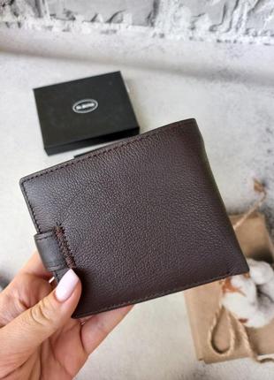Чоловічий шкіряний гаманець портмоне шкіряне2 фото