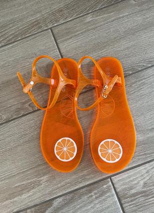 Босоножки с апельсинами 🍊2 фото