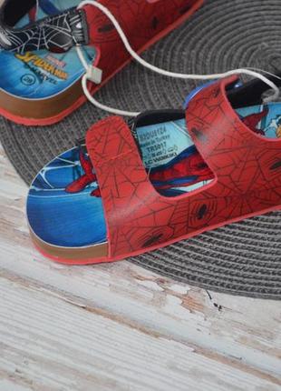 28 розмір нові фірмові сандалі босоніжки marvel спайдермен людина павук spider-man lc waikiki9 фото