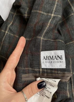 Оригинальный пиджак из 100% льна от armani collezioni4 фото