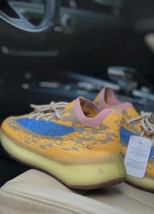 👟 кроссовки adidas yeezy 380 blue oat / наложка bs👟2 фото