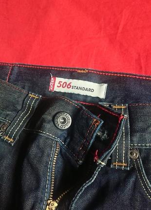 Брендовые фирменные джинсы levi's 506,оригинал, новые, размер 33-34/32.7 фото