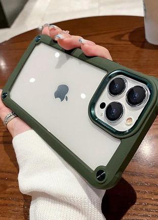 Чехол противоударный iphone 11/13/14 pro max высокое качество бронированый