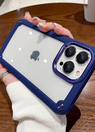 Чохол протиударний iphone 11/13/14 pro max висока якість броньований3 фото