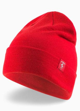 Шапка puma scuderia ferrari sptwr style cc beanie puma