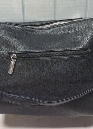 Женская сумка через плече гладкая экокожа5 фото