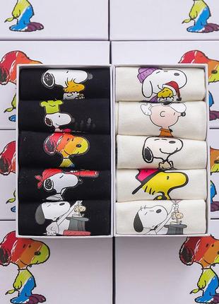 Набір 5 пар шкарпеток snoopy