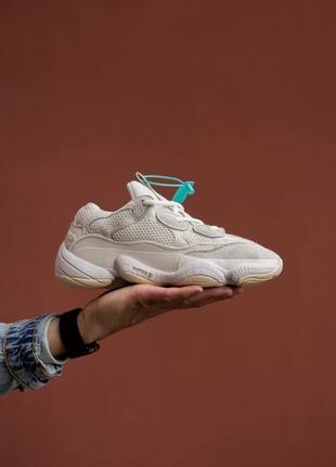 👟 кроссовки adidas yeezy 500 bone white / наложка bs👟