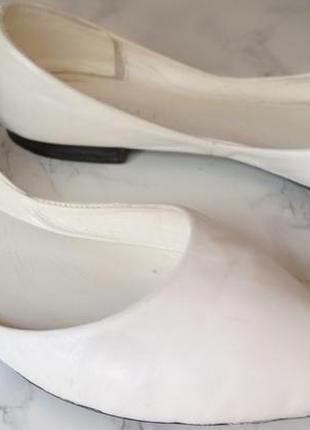 Кожаные балетки 36 размера