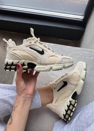 Мужские кроссовки nike x stussy air zoom fossil