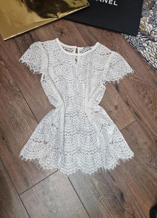 Кружевная футболка