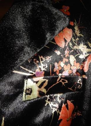 Шикарный бархатный пиджак жакет joe browns р.382 фото